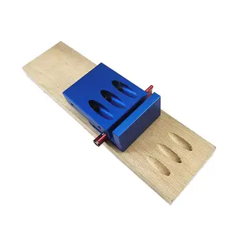 

Woodworking Oblique Hole Jig Kit Wood Drill Guide Joinery Step Drill Bit Hole Puncher Locator Jig Drill