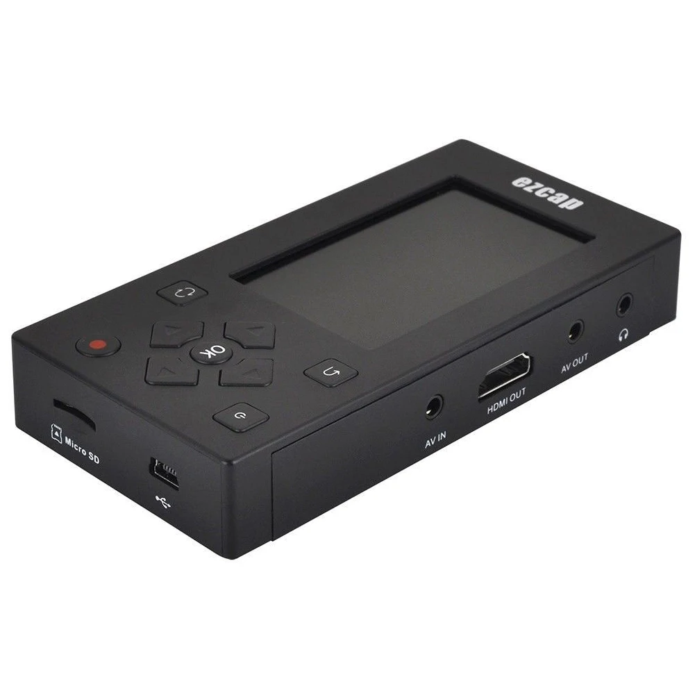 

EzCAP 271 AV Recorder Audio Video Converter Convert VHS / Camcorder Tapes to Digital Format 8GB Memory 3 inch Screen for DVD P