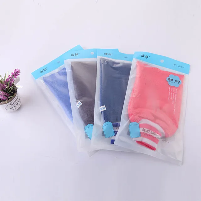 Cheap 1PC Two-sided Portable Exfoliating Random Color Dead Skin Removal Shower Bath Gloves Bathroom Products Magic Peeling Glove