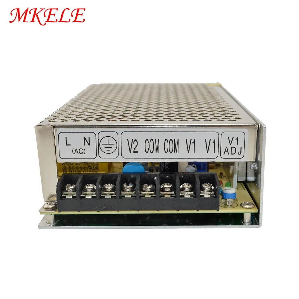 

Industrial D-120C Overload Protection Dual Output 120W AC/DC LED Driver 110V/220V To DC 12V/24V