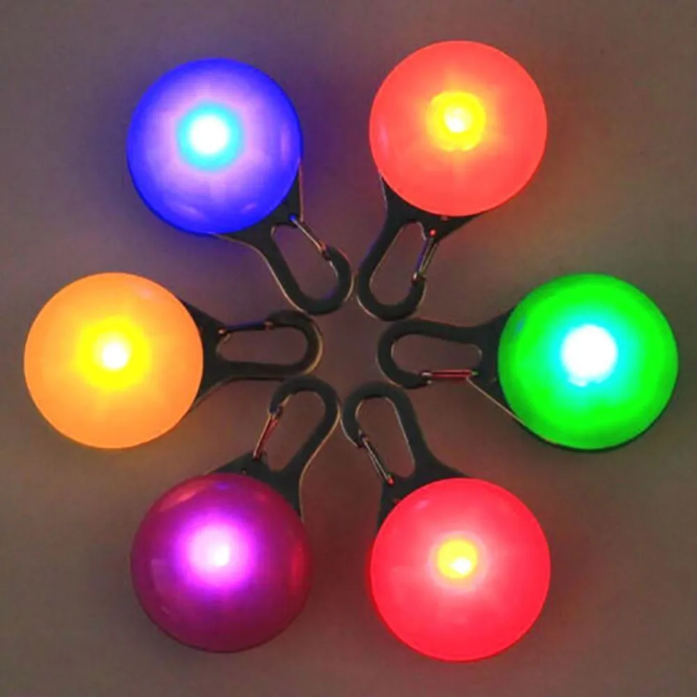 

Pet Dog LED glowing pendant necklace Safety puppy Cat Night Light Flashing Collar pet Luminous Bright Light Multicolor 14491