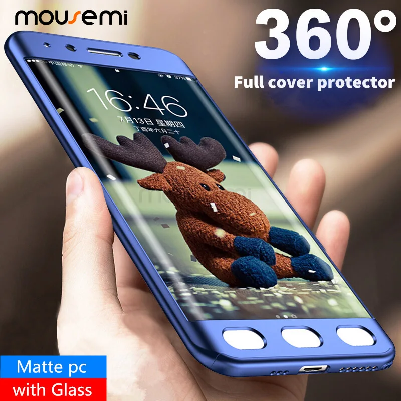 Чехол для Samsung Galaxy J5 2017 J520 Pro J7 J4 J6 J8 2018 чехлы со стеклом 360 дюймов полный Жесткий J3