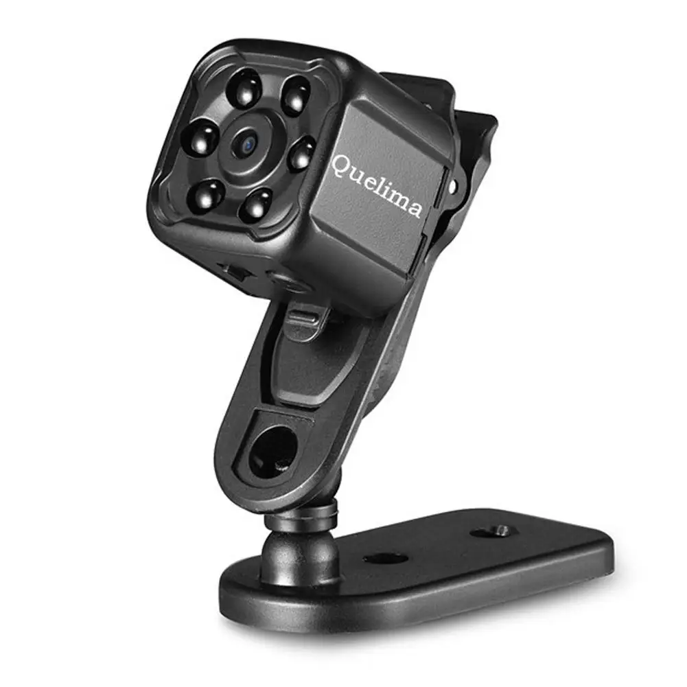 

QuelimaSQ16 Car DV Mini Sports DV1080P Aerial DVR 6 Light Infrared Night Vision Sports DV 2019 new arrival