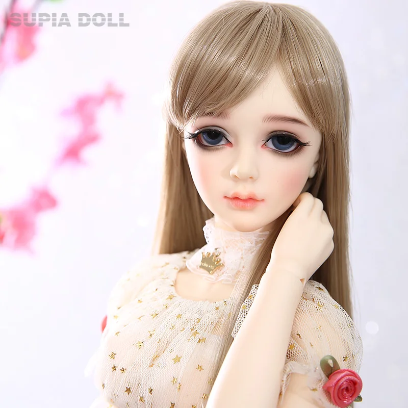 BJD SD куклы Supia Lina девушка 1/3 Смола Firgures Fullset Сказочная страна Dollmore Littlemonica Supergem с опциональными эльфийскими ушами