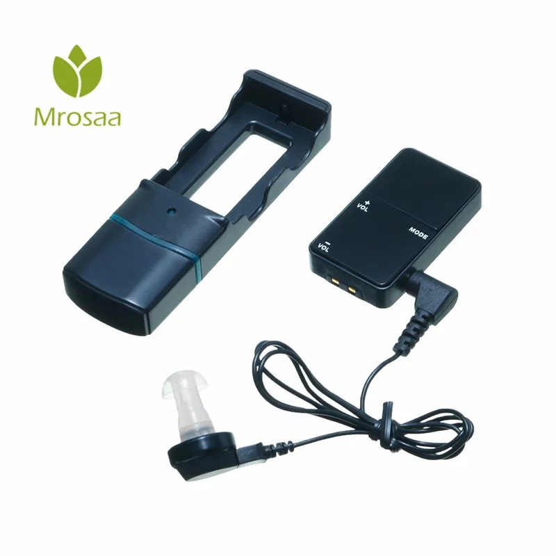 

Digital Rechargeable Clip-on Hearing Aid Ear Care Kit Anti Bacteria Sound Voice Amplifier Family Elder Health Care Tool