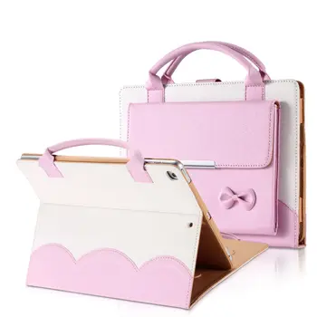 

For Apple iPad Mini 4 Case Cover 2018 New Lovely Handbag Magnetic Leather Smart Stand Case For ipad 7.9 inch