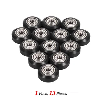 

Creality 3D Printer Plastic Pulley Passive Round Wheel Roller with Bearing Idler Pulley Gear Perlin Wheel for CR-10 / Ender-3