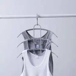 Прочный 3 слоя Space Saver Магия вешалка Творческий вешалка для одежды костюмы крюк Организатор Вешалки для гардероба Новый
