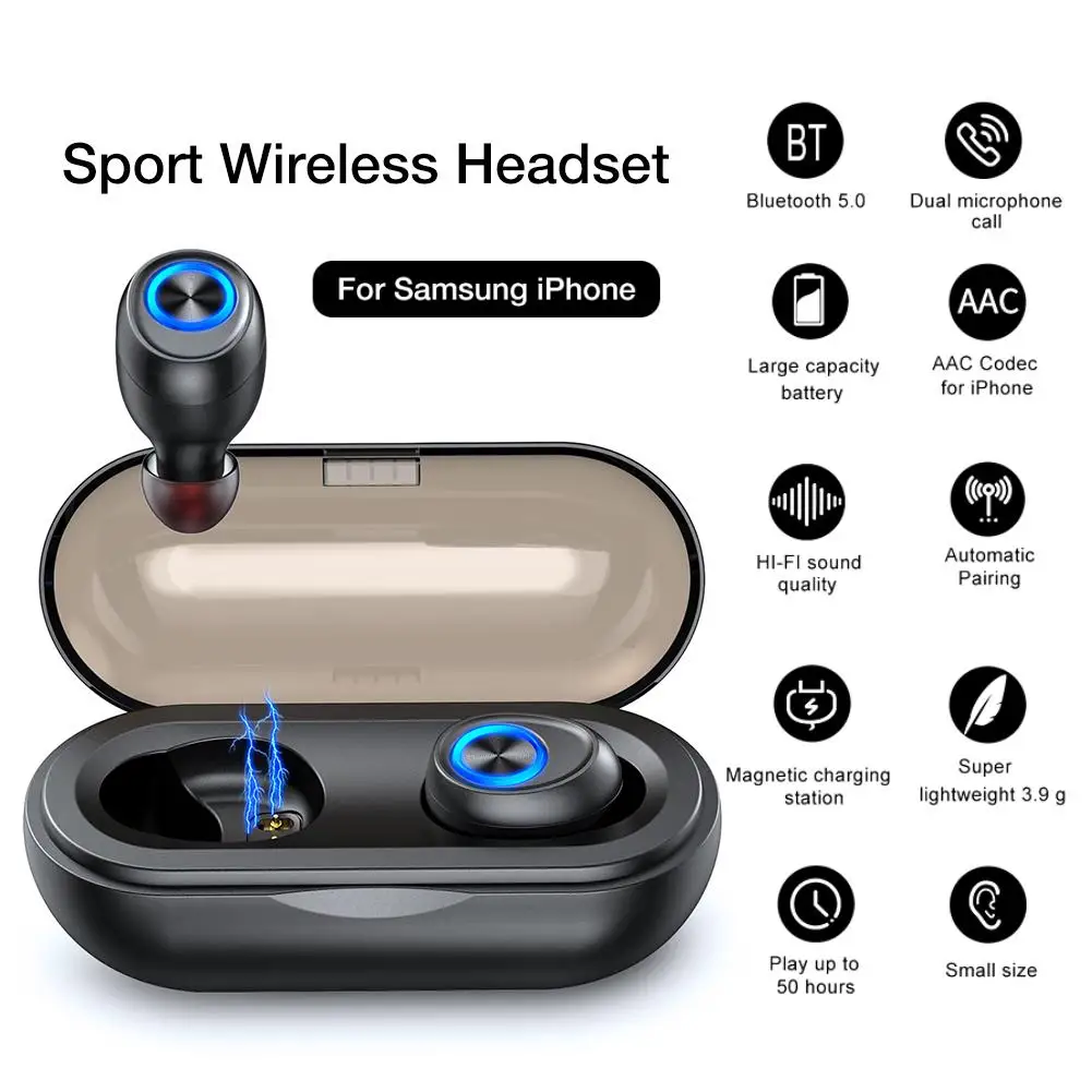 ANOMOIBUDS IP010 A TWS наушники V5.0 Bluetooth с глубокими басами Hi Fi стерео звук беспроводные для