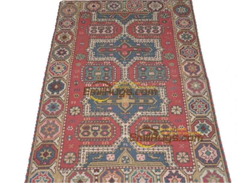 

SOUMAK Sue mike pure New Zealand wool hand-woven exotic ethnic wind woven carpet red EN000244 98CMx152CM 3.2'x5' gc172souyg28