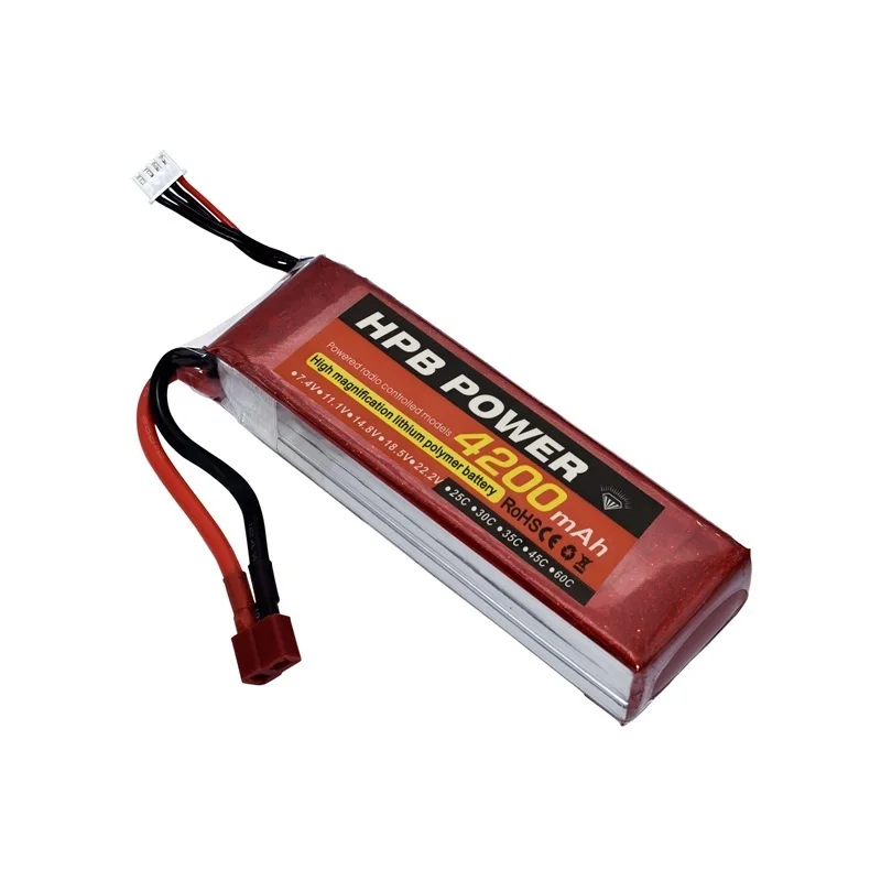 Высокая мощность 11,1 V 4200mAh 35C батарея для RC автомобилей самолетов запасные части 3s lipo батарея для RC квадрокоптера 11.1v батарея HPB