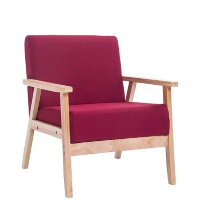 كرسي Meubel Sillon موبل ميزون Moderno الفقرة قطاعات الخشب خمر مجموعة غرفة المعيشة الأثاث Mueble دي سالا Mobilya أريكة
