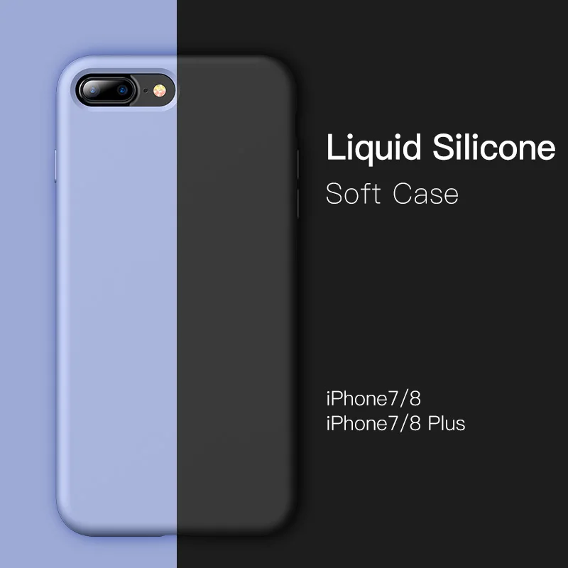 

MSVII Phone Case For iPhone X Capinhas Luxury Liquid Silicone Case for iPhone 7 8 Plus for iPhone XS Max XR Funda Bumper Coque