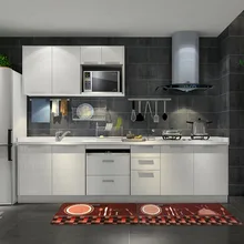 Для входной двери коврик для пола рождественские украшения для дома тарелка вилка Добро пожаловать коврик на кухню коврик с рождественским дизайном коврик