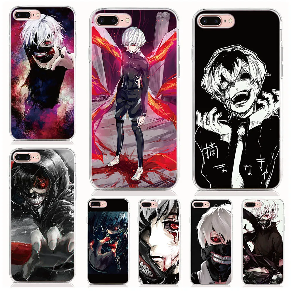 

For Google Pixel 4 4XL 3A XL 2 3 2XL 3XL Soft Tpu Silicone Case Print Tokyo Ghouls back Cover Protective Coque Shell Phone Cases