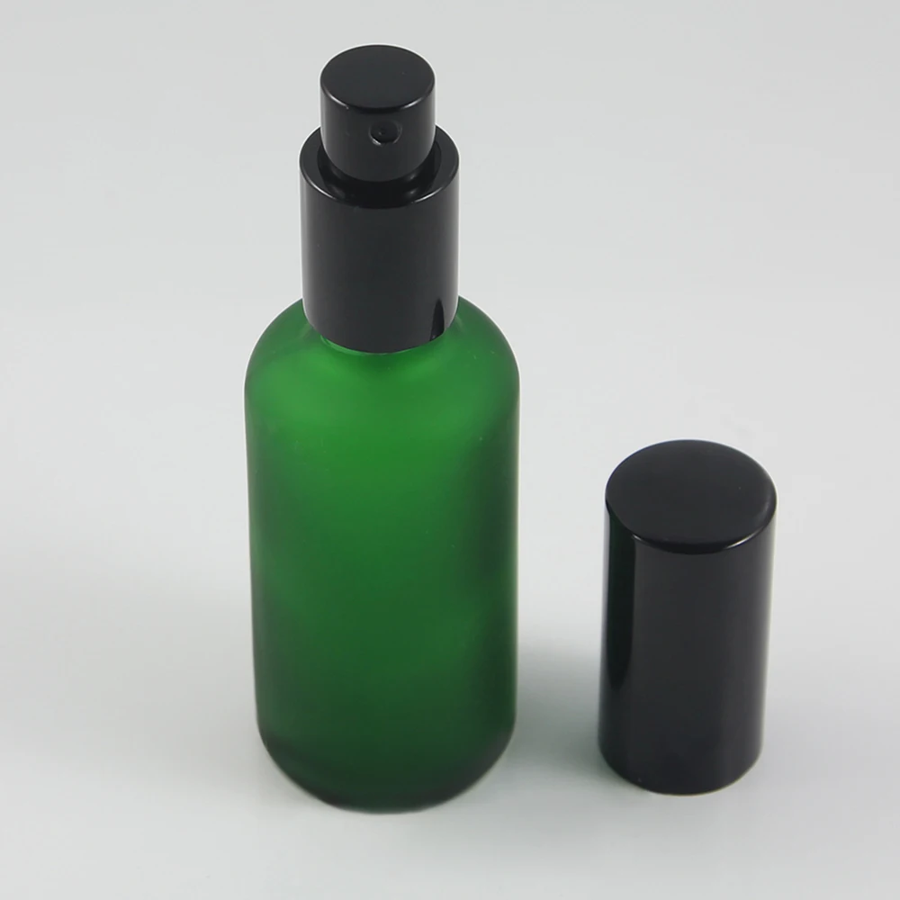 Только для леди фасонный парфюмерный флакон 50 мл стекло зеленый матовое упаковка с черный насос распродажа хорошо