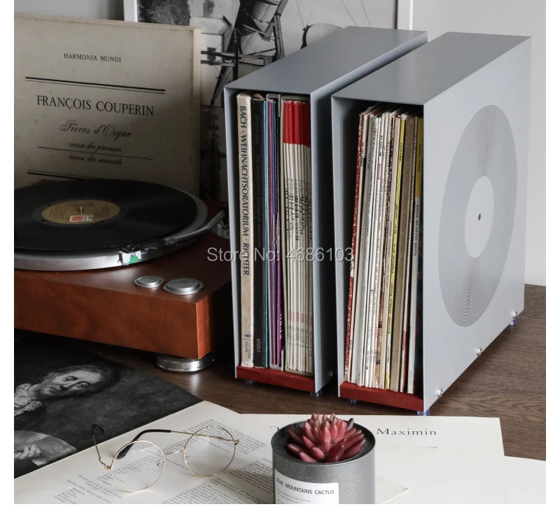 Серая коробка для кубиков cd серая квадратная черная резиновая полка записи