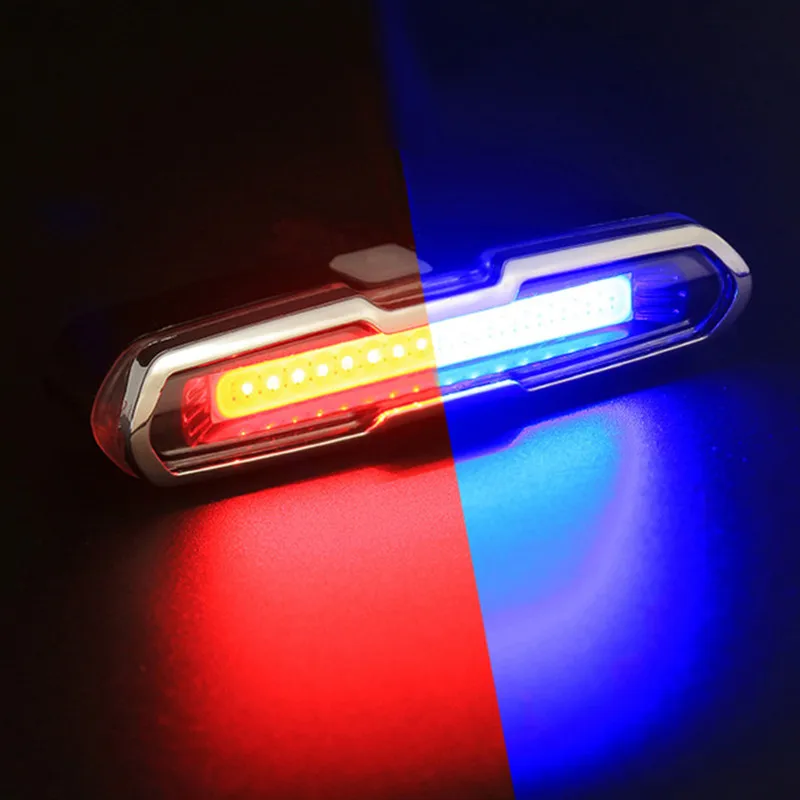 Задний фонарь для велосипеда с зарядкой от USB сигнальная лампа шлема аксессуары