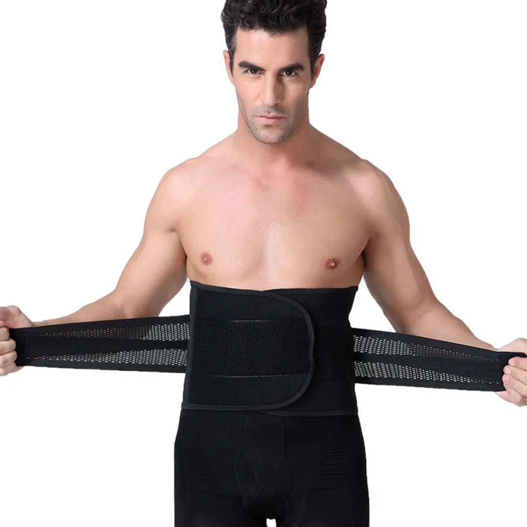 

Men Slimming Belt Belly Cincher Corset Modeling Straps Waist Trainer For Men Body Shaper Faja Reductora Abdomen Cinta Modeladora