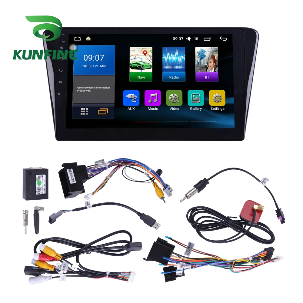 Flash Deal Octa Core 1024*600 Android 8.1 Car DVD GPS Navigation Player Deckless Car Stereo For Peugeot 408 2014-2017 Radio Headunit wifi 4