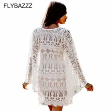 2019 Hot Sexy Beach Cover up Lace Crochet White Swimwear Beach Dress Ladies Bathing Suit Cover ups Beach Tunic Saida de Praia 2019 Hot Sexy Beach Cover up Lace Crochet White Swimwear Beach Dress Ladies Bathing Suit Cover ups Beach Tunic Saida de Praia