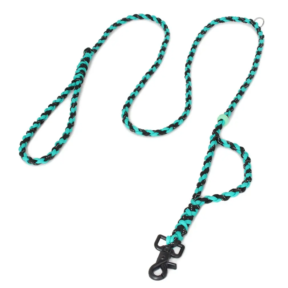 

Creative Paracord Dog Leash Rope Quick Release Heavy Duty Dog Leash Chew Resistant Lead Rope Pet Supplies
