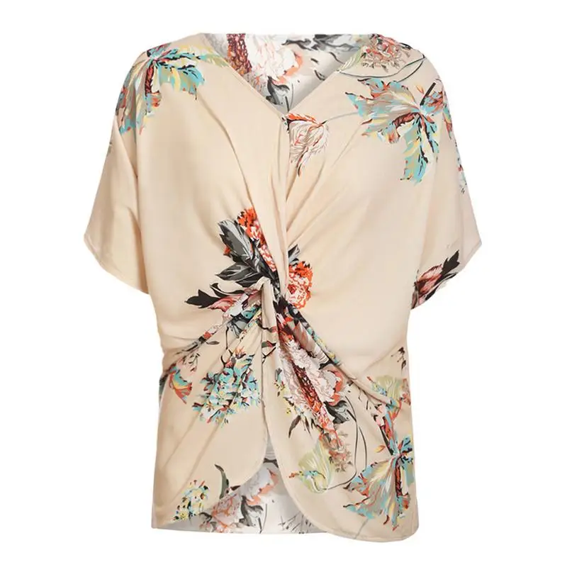 Womens Fashion Floral Print T-Shirts Mother