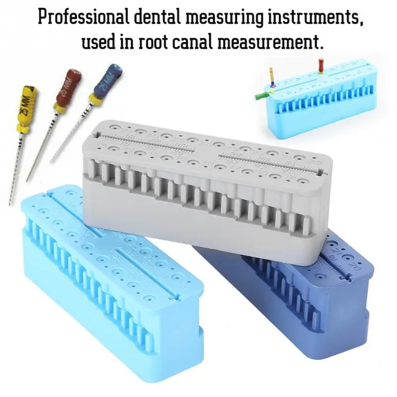 

Dental Endo Block Files Measuring Tools Endodontic Ruler Test Board