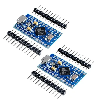 

2 set FOR Leonardo Pro Mini ATmega32U4 5V/16MHz Replace ATmega328 for Arduino Pro Mini
