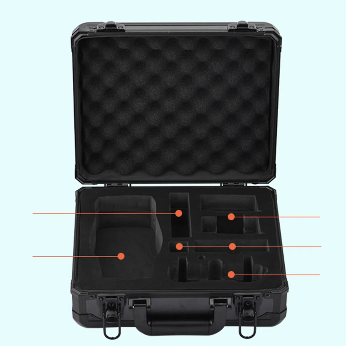  Portable Hard Shell Safety Box Explosion-proof Case Protective Storage Organizer for DJI MAVIC 2 PR