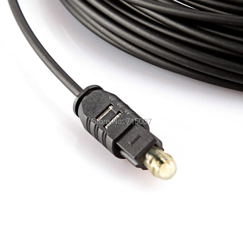 OD2.2mm Цифровой оптический Волоконно Toslink подключение аудиокабель конвертер шнур
