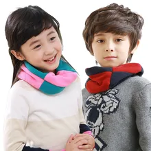 Kocotree для детей от 2 до 12 лет, г., детский шарф с воротником, милый теплый клетчатый шарф для детей, осенне-зимний теплый шарф для улицы