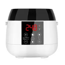 500 мл ЖК-дисплей инструмент для удаления волос умный теплый воск нагреватель средства по уходу Спа Ручной Эпилятор ног парафин воск