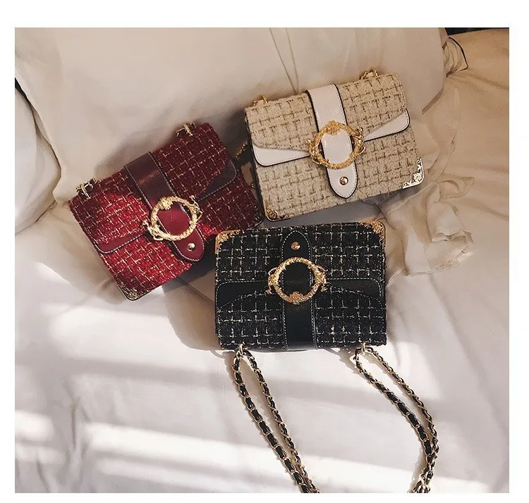 الصوف Crossbody حقائب للنساء حقيبة يد فاخرة مصمم العلامة التجارية الشهيرة بولسا الأنثوية حقيبة كتف السيدات كيس الرئيسي المحافظ الجلدية