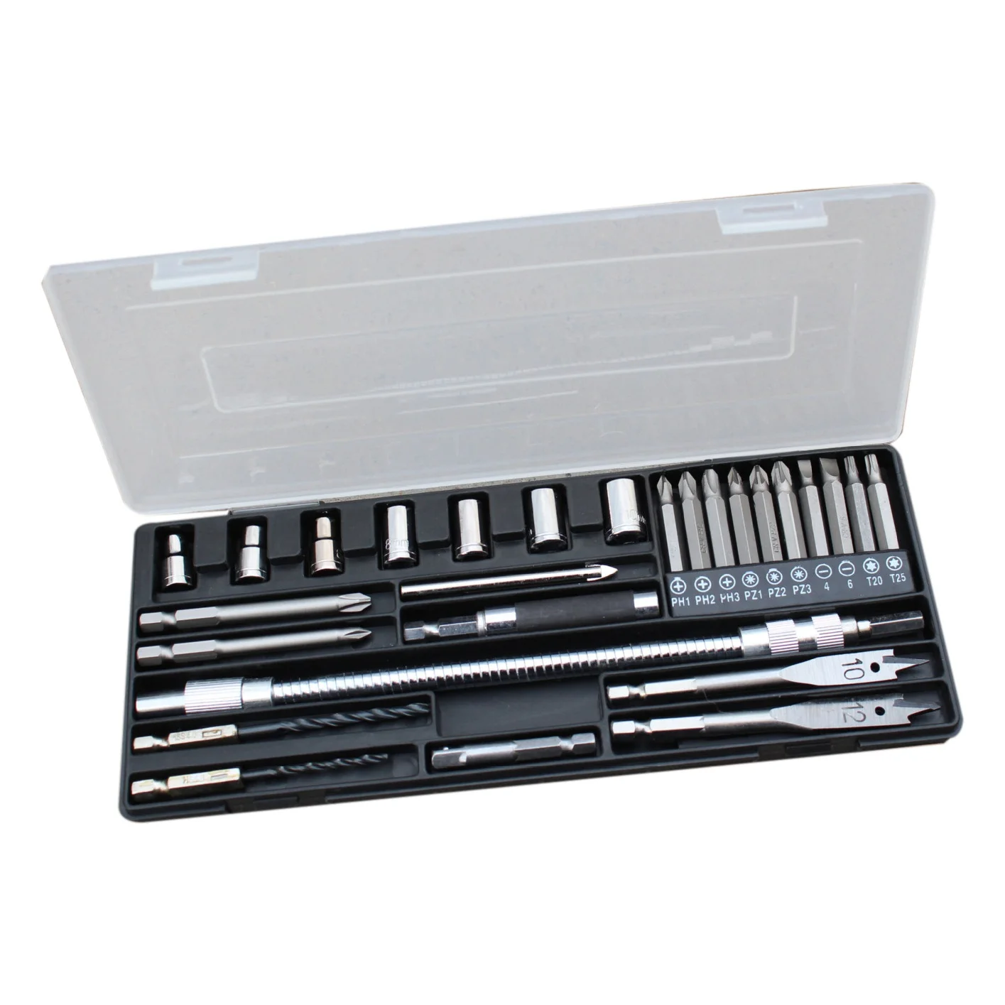 Screwdriver Drill Bits Set Twist Drill Bits Set Screwdriver Bits Spade Bit Home Repair Tools Home Tool Kit For Woodworking