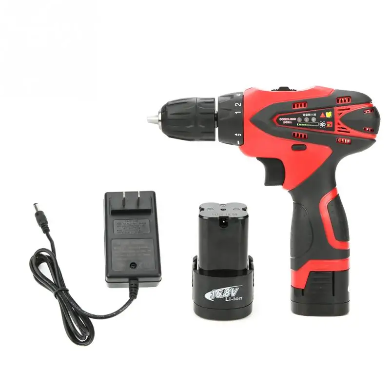 Electric Hand Drill 16.8V Rechargeable Lithium Battery Hand Cordless