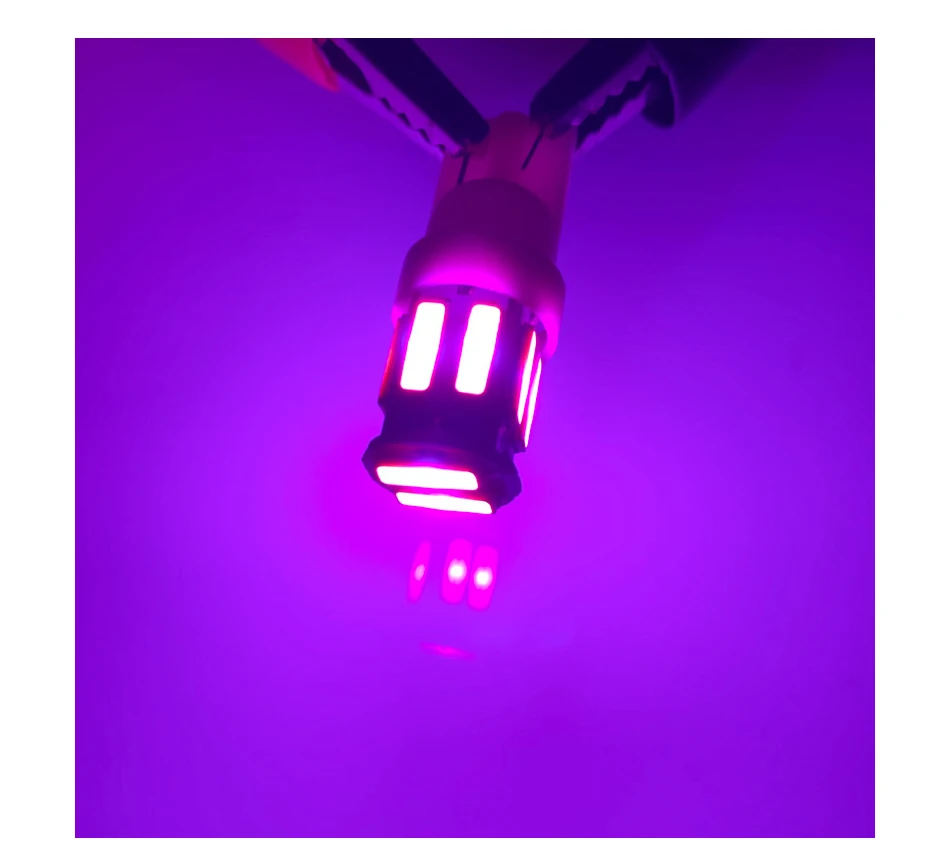 W5W 10 7020 SMD автомобильный T10 светодиодный 194 168 Клин Замена заднего прибора панель