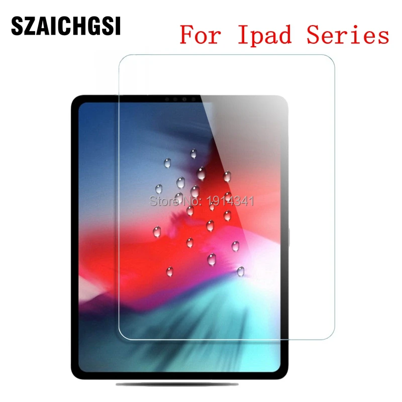 Оптовая продажа 100 шт. закаленное стекло для Apple iPad 9 7 2018 2017 Pro 10 5 11 12 Air 2 Mini 1 3 4