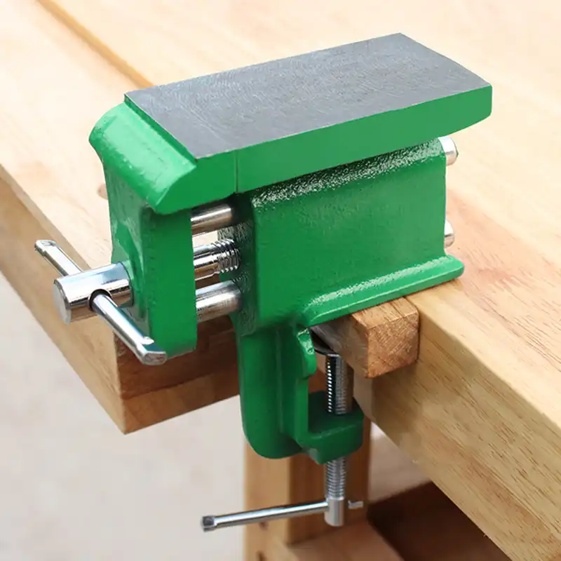 Bench Vise Multifunctional With Square Anvil Carbon Steel For