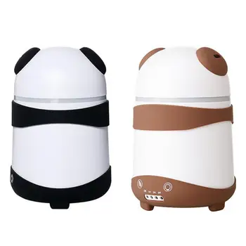 

Aromatherapy Machine Double Spray Home Mini Sub Humidifier Cute Panda Shape Desktop Purifier