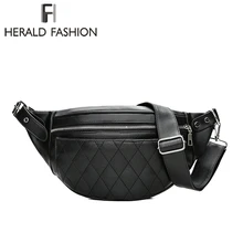 Herald модная женская кожаная поясная сумка с клетчатым узором, поясная сумка, Маленькая женская сумка, дорожная сумка, поясная сумка, Bolsas