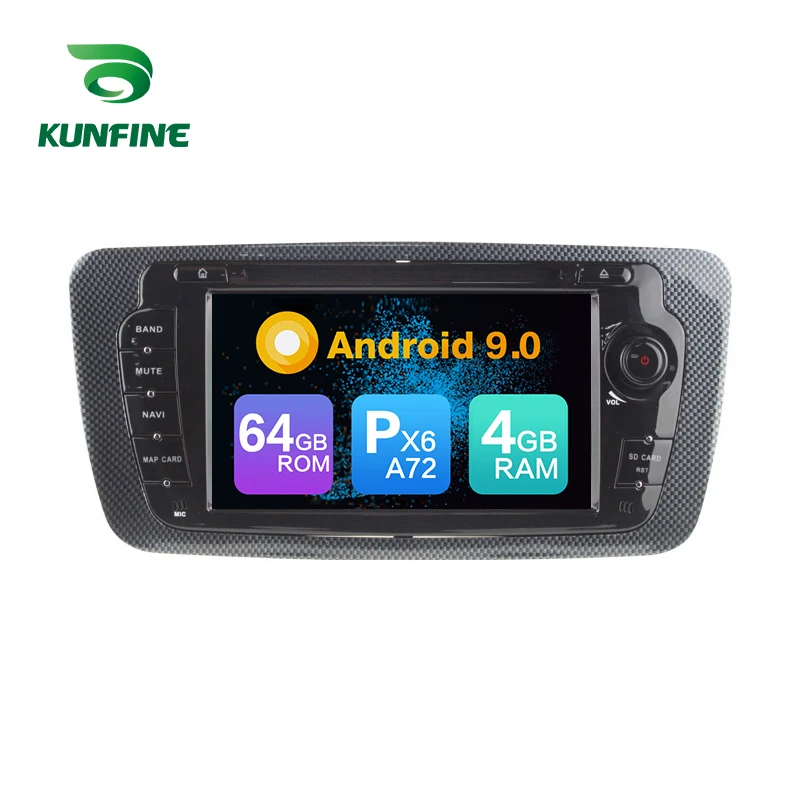 Android 9 0 Core PX6 A72 ОЗУ 4 Гб ПЗУ 64 ГБ Автомобильный DVD GPS мультимедийный плеер