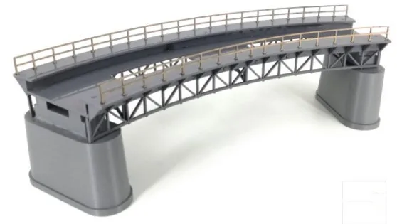 1/87 Модель поезда масштаб Ho Diy Материал песок стол Модель Строительство стальной мост поможет подкорректировать недостатки;