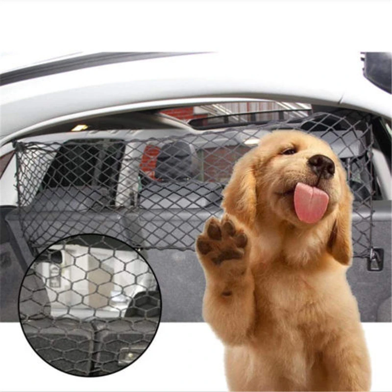 Mr E Saver/© Rear Headrest Mesh Cat Dog Pet Guard Safety Barrier Protector MREHMESHN5566
