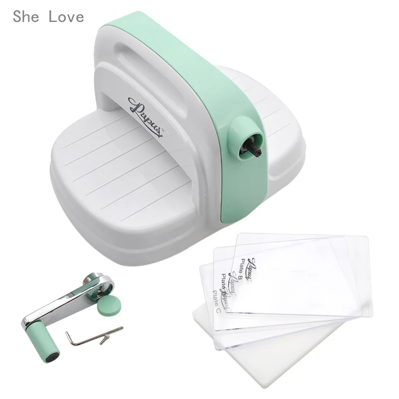 Goedkoop Ze Liefde Stansen Embossing Machine Scrapbooking Snijder Stuk Gestanst Papier Cutter Gestanst Machine
