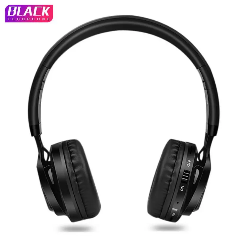 

Wireless Bluetooth V4.1 Headphone Mobile Phone Game Headset Folding Type Plug Card Playback Hands-free Call Functions