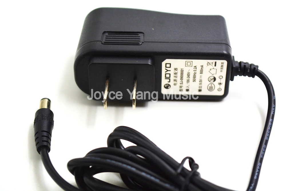 Joyo DC 9V блок питания US Plug 800mA для фотографий|Детали и аксессуары гитар| |