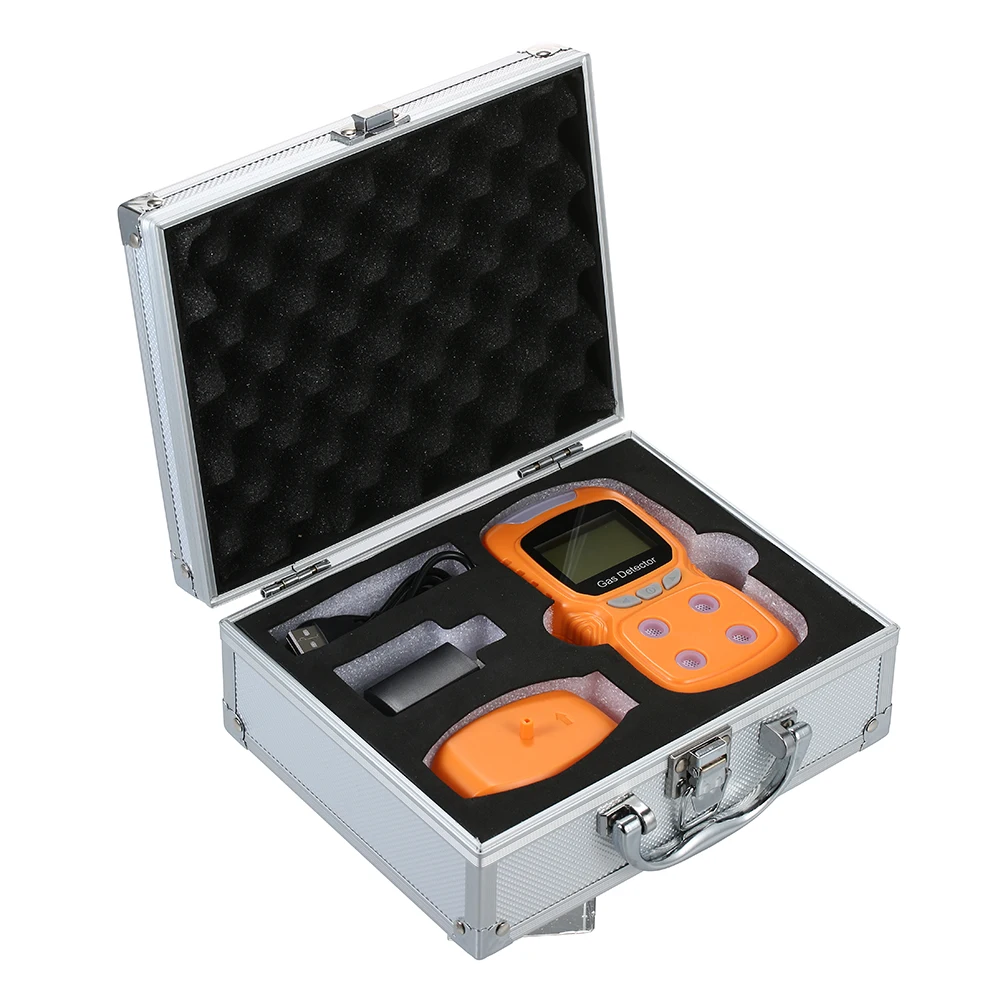 

KKMOON 4 in 1 Gas Leak Detector Sensitivity Combustible Alarm Coal Natural Portable EU Plug