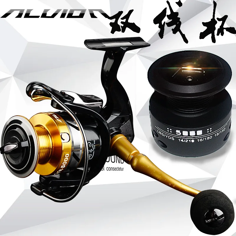 Navid Weng Manufacturer Wholesale STR 15 Axis All-Metal Head No Gap Spinning Wheel Fishing Vessel Sea diao yu lun shuang xian be