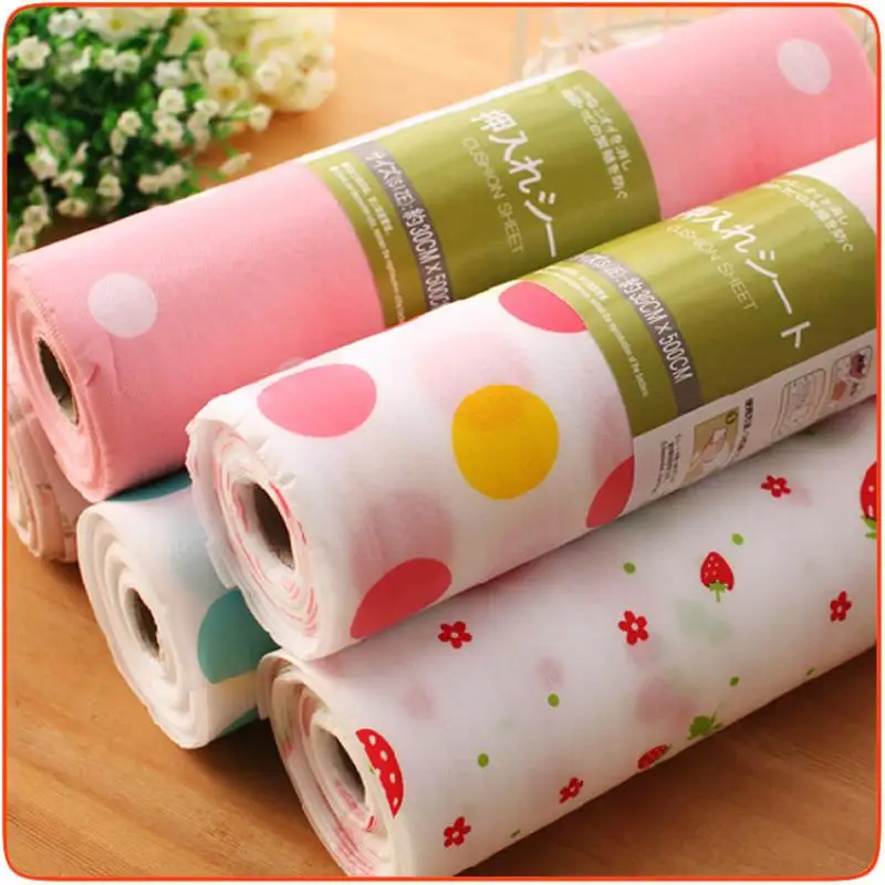 

New Waterproof Drawer Paper Wallpaper Colorful Mat Wardrobe Kitchen Cabinet Pad Multi Colors Table Drawer